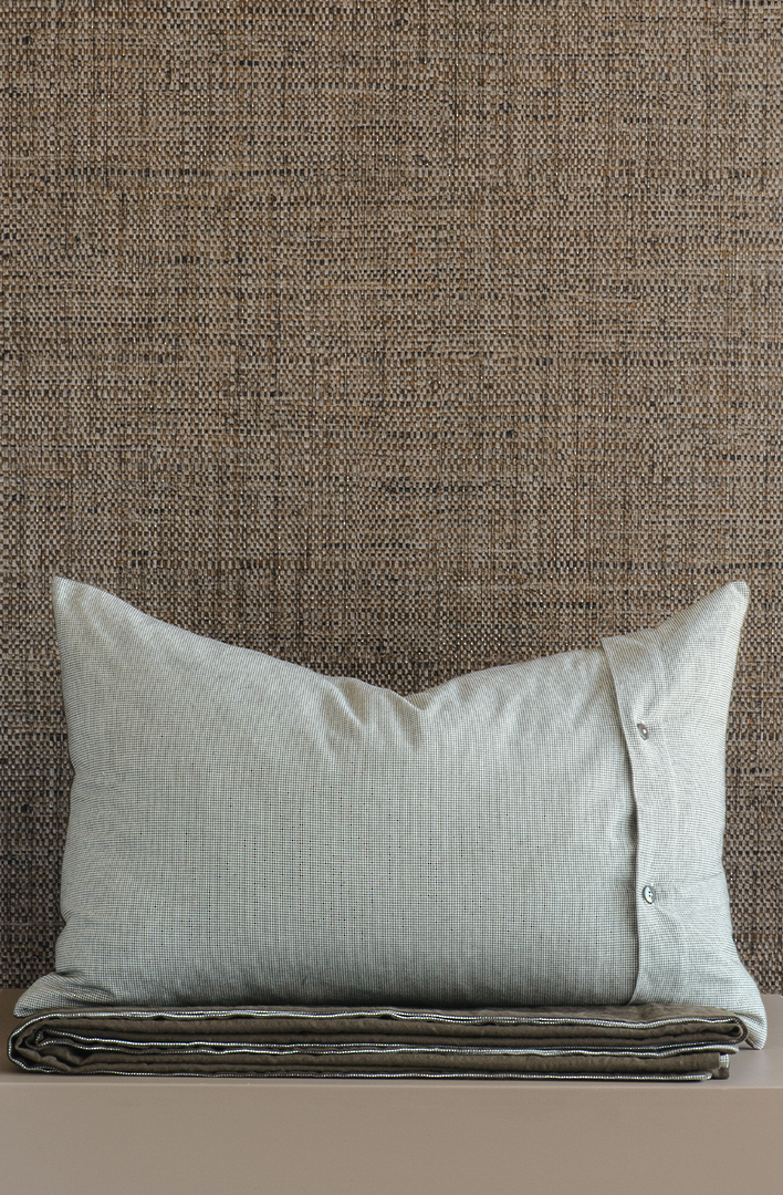 Bianca Lorenne Meiya Cocoa Bedspread | Lightweight Linen Bedspread NZ image 7